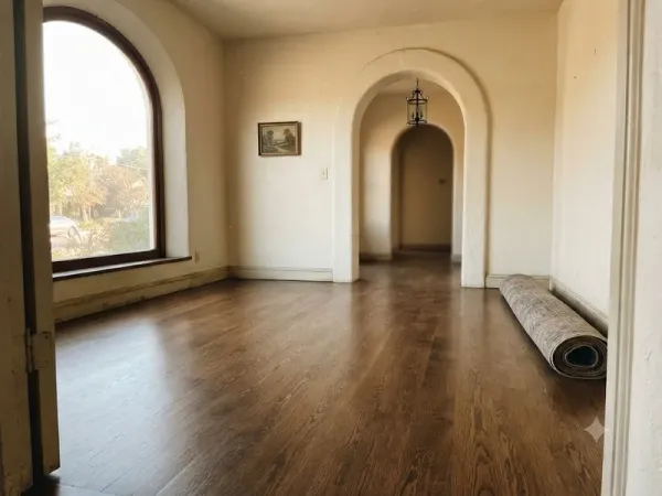 Oak floor in a Spanish Colonial Revival home in Riviera, Bakersfield CA